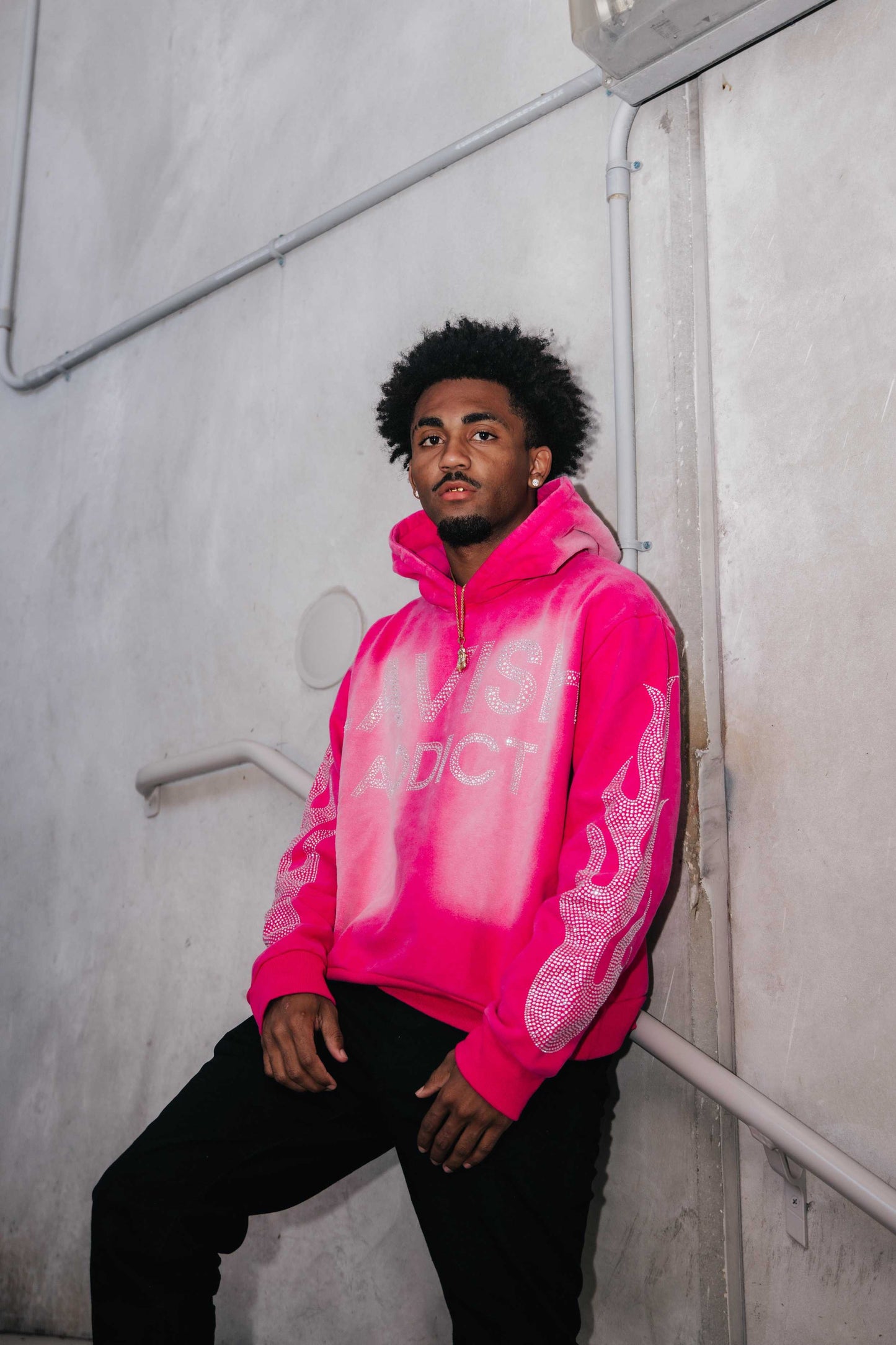 Lavish Addicts Hoodie (Pink)
